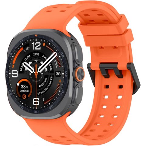Curea Tech-Protect Silicone Air pentru Samsung Galaxy Watch Ultra Series, Portocalie