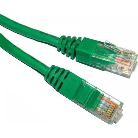 Cablu UTP SPACER SP-PT-CAT5-2M-G, Cat5e, cupru-aluminiu, 2 m, verde, AWG26