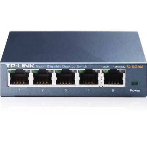 TPL SW 5P-GB UNMNGD DESK METAL TP-LINK TL-SG105