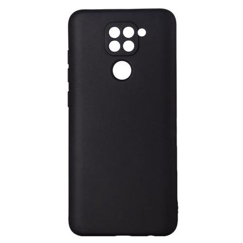 Husa de protectie Spacer pentru Xiaomi Redmi Note 9, material flexibil TPU, Negru