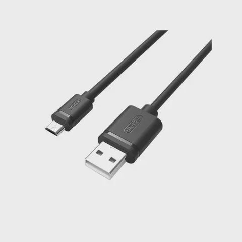 Cablu de date Unitek Y/C451GBK , USB 2.0 / microUSB, 1 m (Negru)