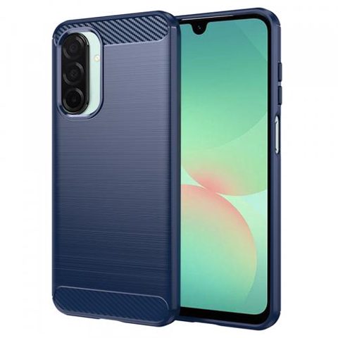 Husa pentru Samsung Galaxy A26 A266, Techsuit, Carbon, Albastra