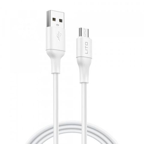 Cablu Date si Incarcare USB-A - microUSB Lito LD06V, 18W, 1m
