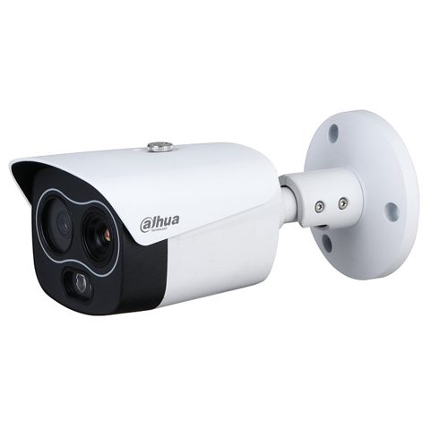 Camera de supraveghere termica IP WizSense Dahua TPC-BF1241-B10F12-DW-S8, 4MP, IR 30m, slot 256GB, functii AI, IP67