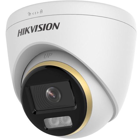 Camera TurboHD ColorVu Hikvision DS-2CE72KF3T-LE, 3K, lentila 2.8mm, Smart-Hybrid light 40m, PoC, IP67