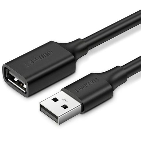 Prelungitor USB UGREEN US103, 1m, Negru