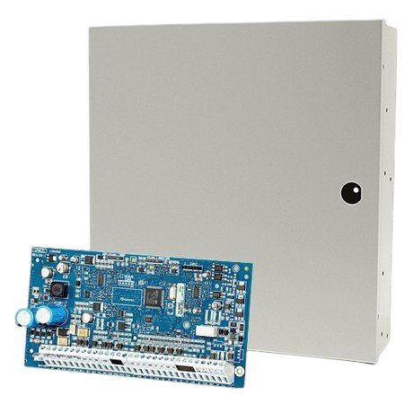 Centrala 8 zone DSC NEO-2032NK / HS2032NK, extensibila la 32 zone, 4 partitii, cabinet metalic inclus