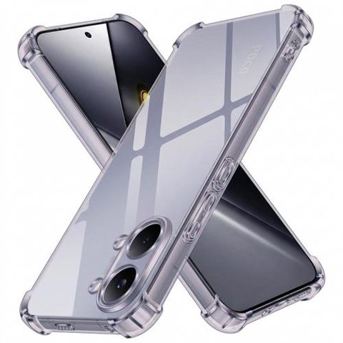 Husa pentru Xiaomi Poco X8 Pro Max, Techsuit, Shockproof Clear, Fumurie