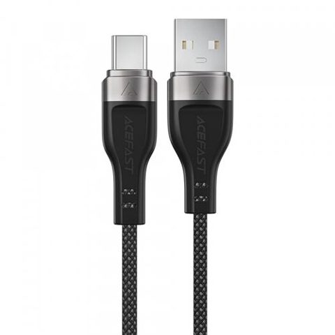 Cablu De Date si Incarcare USB-A - USB-C Acefast C11-04, 18W, 1.2m (Negru)