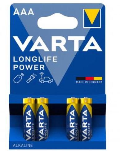 Set 4 baterii Varta BA082929, AAA