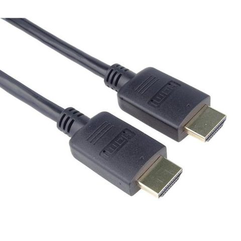 Cablu HDMI, tata-tata, 4K×2K@60hz, High Speed + Ethernet cable, V2.0b, contacte aurite, 1m, Negru, PremiumCord, kphdm2-1