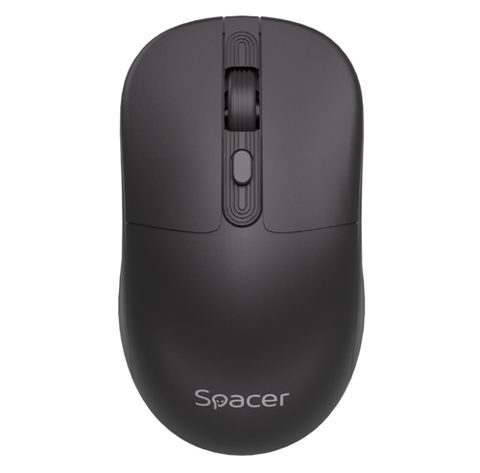 Mouse Spacer SPMO-WS03-BT, Wireless, USB (Negru)