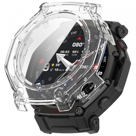 Husa Techsuit Defense360 Pro pentru Amazfit T-Rex 3 Pro (Transparent)