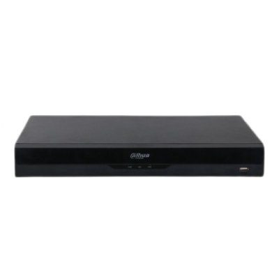 NVR 32 canale Dahua NVR5232-16P-EI, 32 MP, AcuPick, detectie faciala, SMD Plus, 16x PoE, 2x SATA