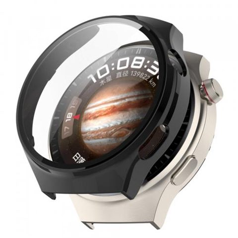 Husa Techsuit Defense360 Pro pentru Huawei Watch 4 Pro, Neagra
