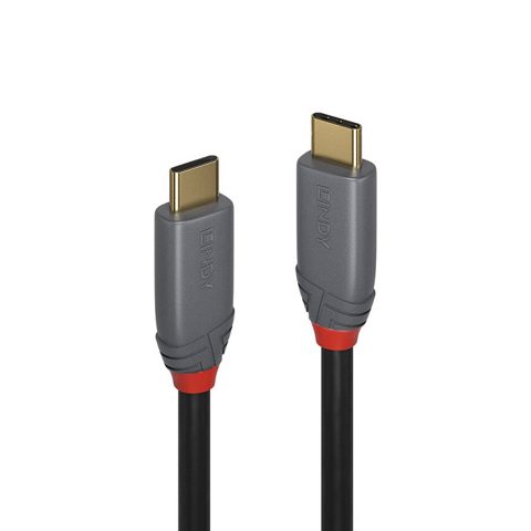 Cablu USB 3.2 type C Anthra Line 10Gbps PD 100W 3m, Lindy L36904