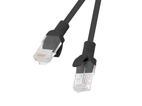 Patch cord Cat.6 UTP 10 m, Negru