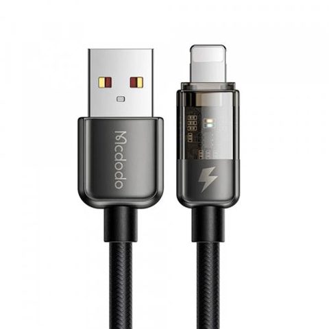 Cablu Date/Incarcare McDodo CA-3140 Auto Power Off, USB-A - Lightning, 18W, 1.2m