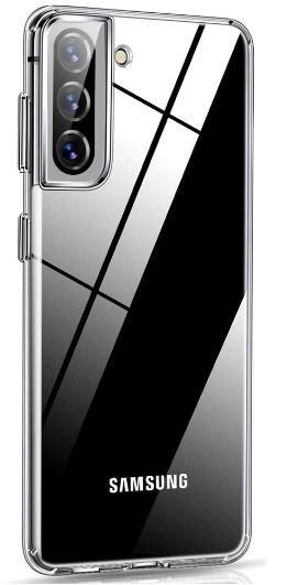 Protectie Spate Devia Crystal Clear DVHSNS21CC pentru Samsung Galaxy S21 (Transparent)
