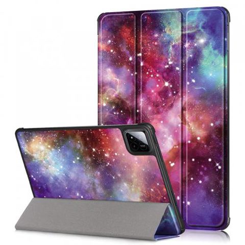 Husa pentru Xiaomi Pad 7 / 7 Pro, Techsuit, FoldPro Galaxy, Multicolor