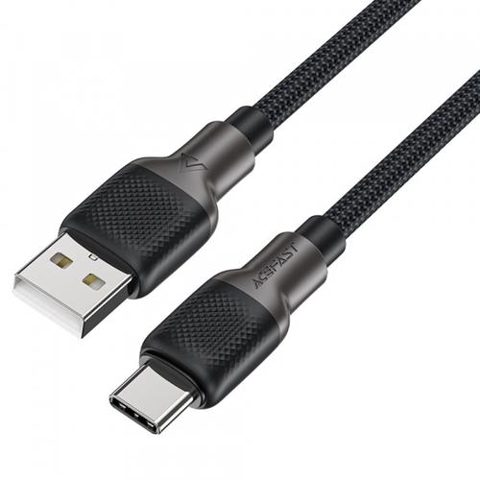 Cablu De Date si Incarcare USB-A - USB-C Acefast C10-04, 18W, 1.2m (Negru)