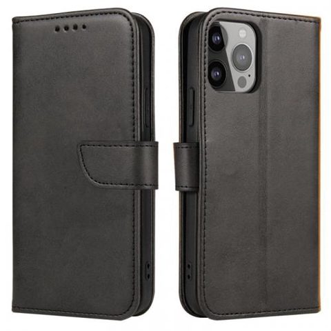 Husa pentru Oppo Reno14 F / Reno14, OEM, Marva Wallet, Neagra