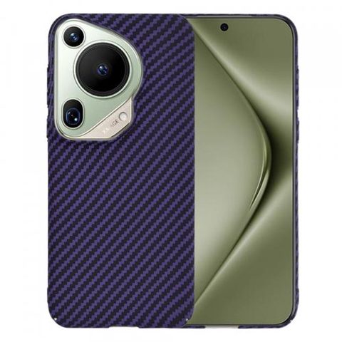 Husa pentru Huawei Pura 70 Ultra, Techsuit, Carbonite FiberShell, Mov