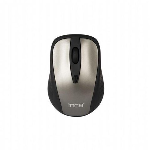 Mouse Wireless Inca IWM-201RG, 2.4 GHz, Optic, 1600 dpi (Gri/Negru)