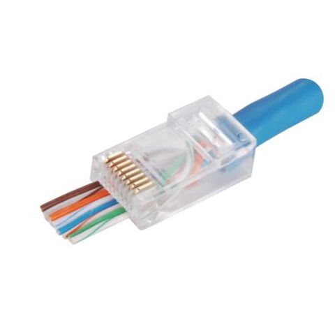 Set 100 mufe de trecere RJ45 UTP, Alantec, Cat. 5e