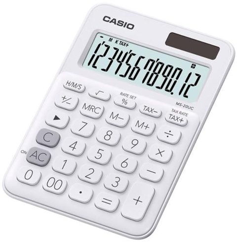 Calculator de birou Casio MS-20UC-WE
