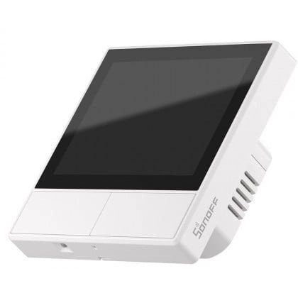 Intrerupator Smart cu touch si functie termostat Sonoff NS Panel - alb 6920075777703