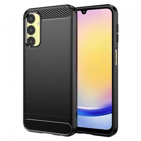Husa pentru Samsung Galaxy A25 A256, Techsuit, Carbon, Neagra