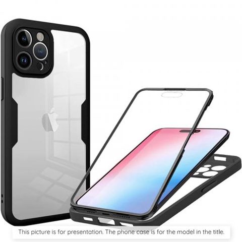 Husa pentru Xiaomi 15T, Techsuit, ColorVerse 360, Neagra