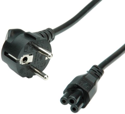 Cablu de alimentare MYCON IEC320 la IEC C5 1.8m negru, CON2308