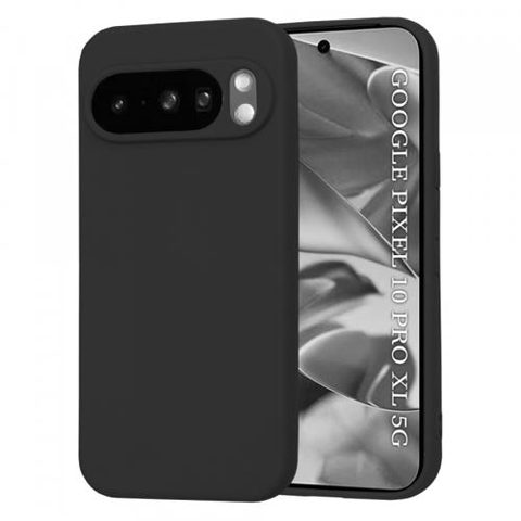 Husa pentru Google Pixel 10 Pro XL, Techsuit, SoftFlex, Neagra