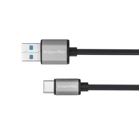 Cablu USB 3.0 - USB tip C Kruger&Matz, 5G, 1 metru