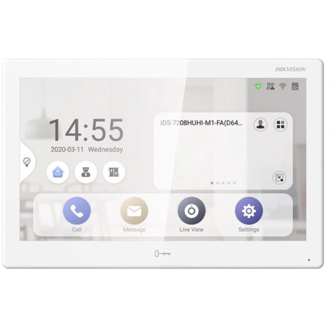 Post interior videointerfon WIFI Hikvision DS-KH9510-WTE1, PoE