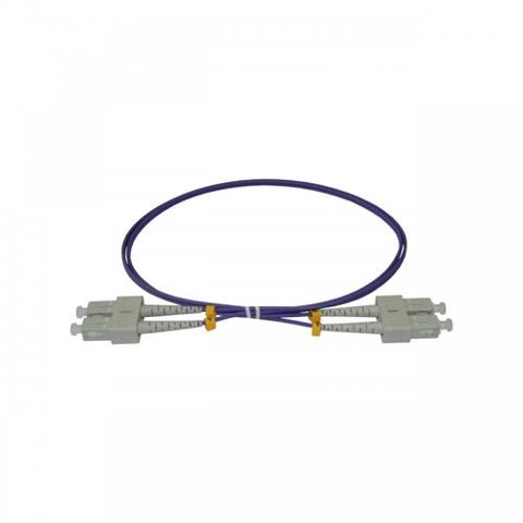 Patchcord FO SC/PC-SC/PC Emtex, MM OM4 50/125, manta LSZH 3.0mm, duplex, 2m