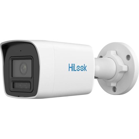 Camera IP Hikvision HiLook IPC-B149HA-LU 4MP, dual light 30m, microfon, IP67, POE, Human and Vehicle Detection, 2.8mm