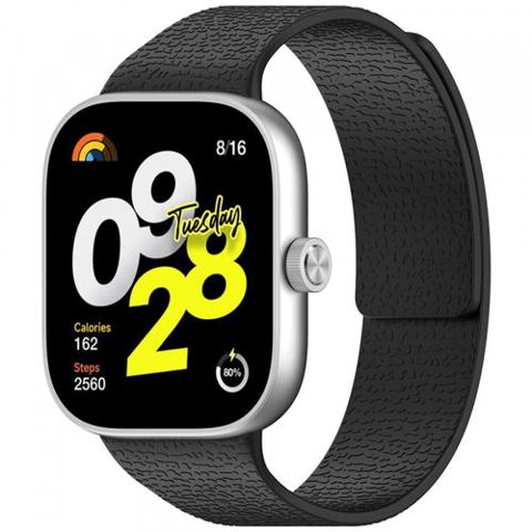 Curea Techsuit W016 pentru Xiaomi Smart Band / Watch Series, Neagra