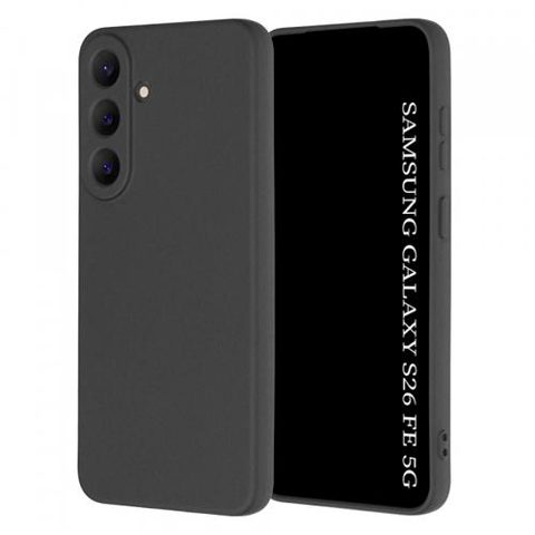 Husa pentru Samsung Galaxy S26 FE / S25 FE, Techsuit, SoftFlex, Neagra