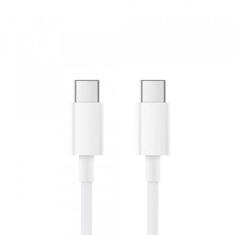 Cablu Date si Incarcare USB-C - USB-C Lito, 18W, 2m, Alb