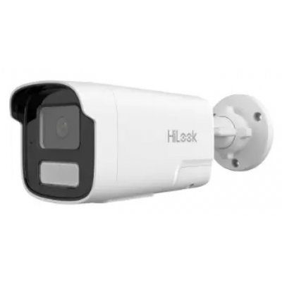 Camera IP Hikvision HiLook IPC-B460HA-LUF/SL, 6MP, lentila 4mm, Dual Light 50m, microfon, difuzor, slot microSD, IP67