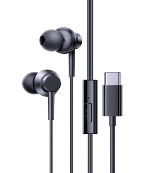 Casti Stereo Baseus Encok CZ11, USB Type-C, Microfon (Negru)