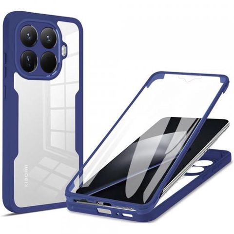Husa Techsuit ColorVerse 360 pentru Xiaomi 15T Pro, Albastru