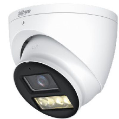Camera HDCVI Dahua HAC-HDW1500T-IL-A-0280B-S3, 5MP, lentila 2.8mm, Smart Dual Light 40m, microfon, IP67