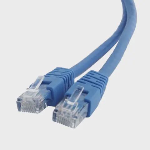 Cablu UTP GEMBIRD Cat6, cupru-aluminiu, 0.5 m, albastru, AWG26, PP6U-0.5M/B
