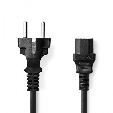 Cablu de alimentare PC 5m, Nedis CEGL10030BK50