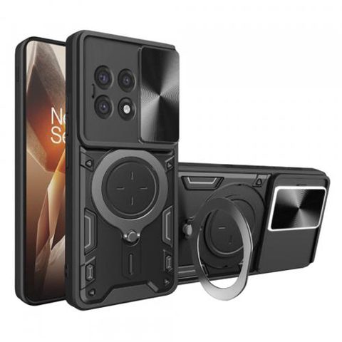 Husa pentru OnePlus 13R, Techsuit, CamGuard Pro, Neagra