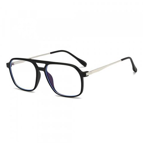 Ochelari De Calculator Unisex Techsuit 83092, Anti-Blue Light, Negri/Argintii